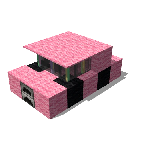 Pink car