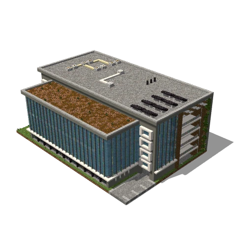 Eco building grey