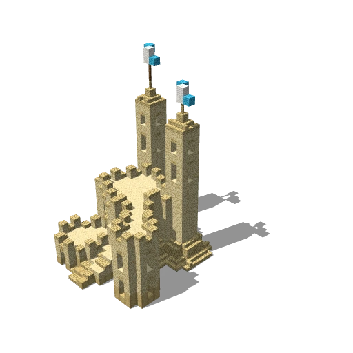 Large Sandcastle