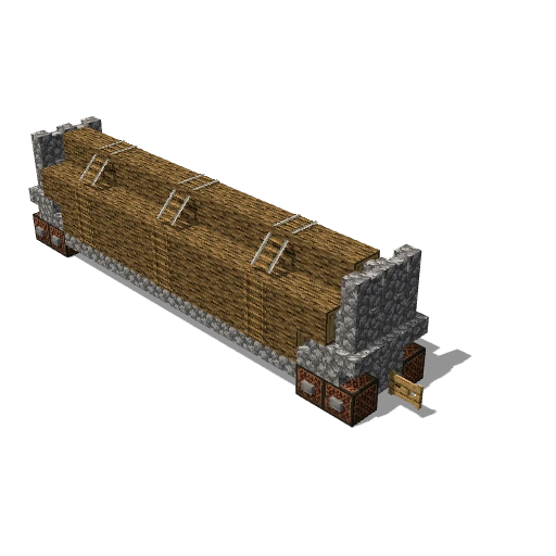 Train log carrier