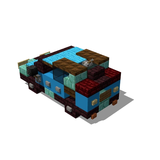 Cyan suv