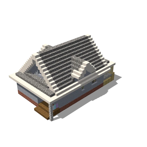 Small house clay