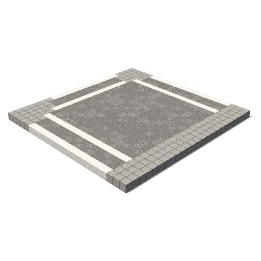 4lane road 3way intersection